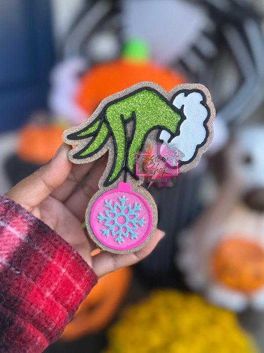 Green Man Snowflake Ornament