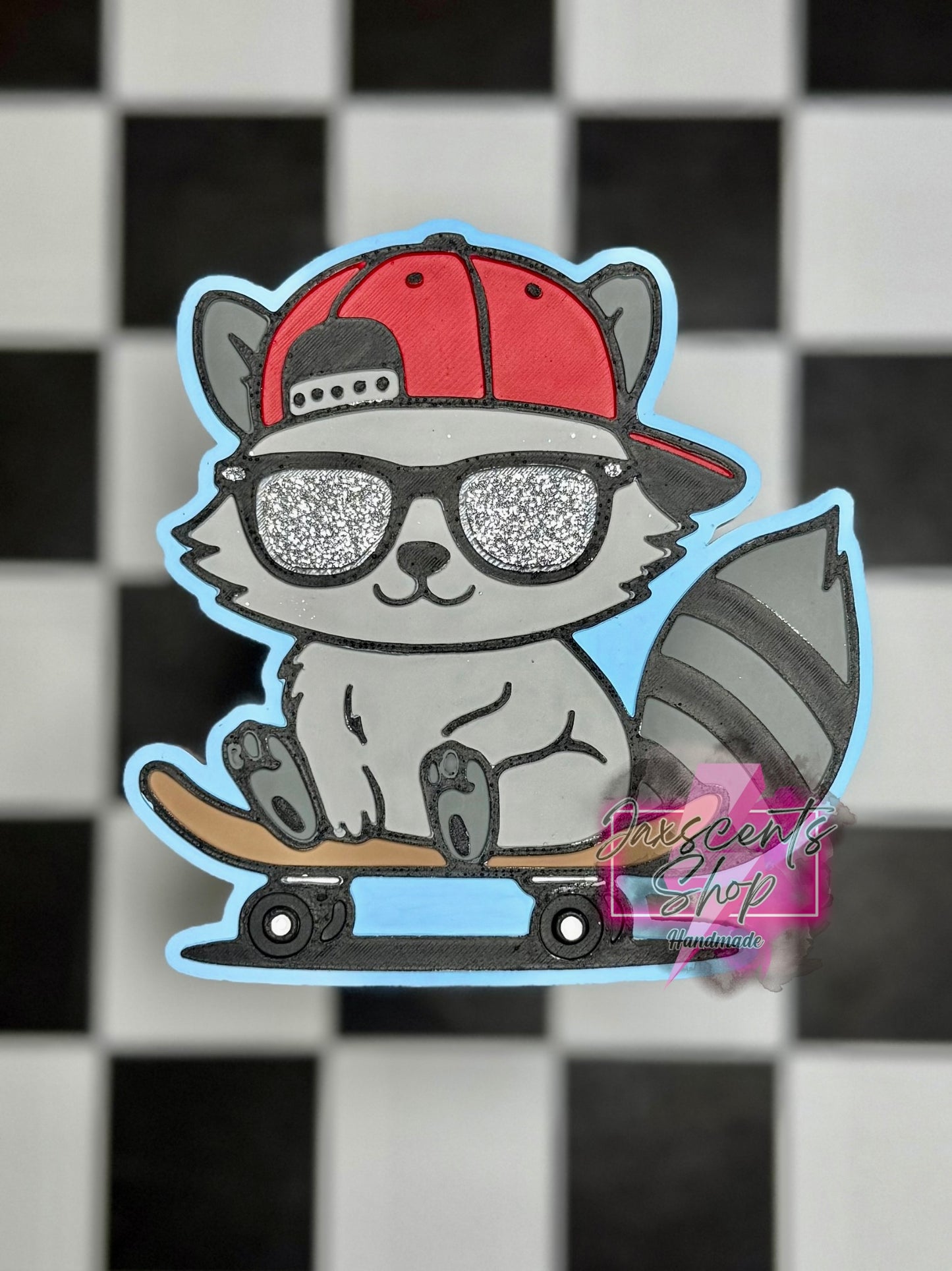 Skating Racoon