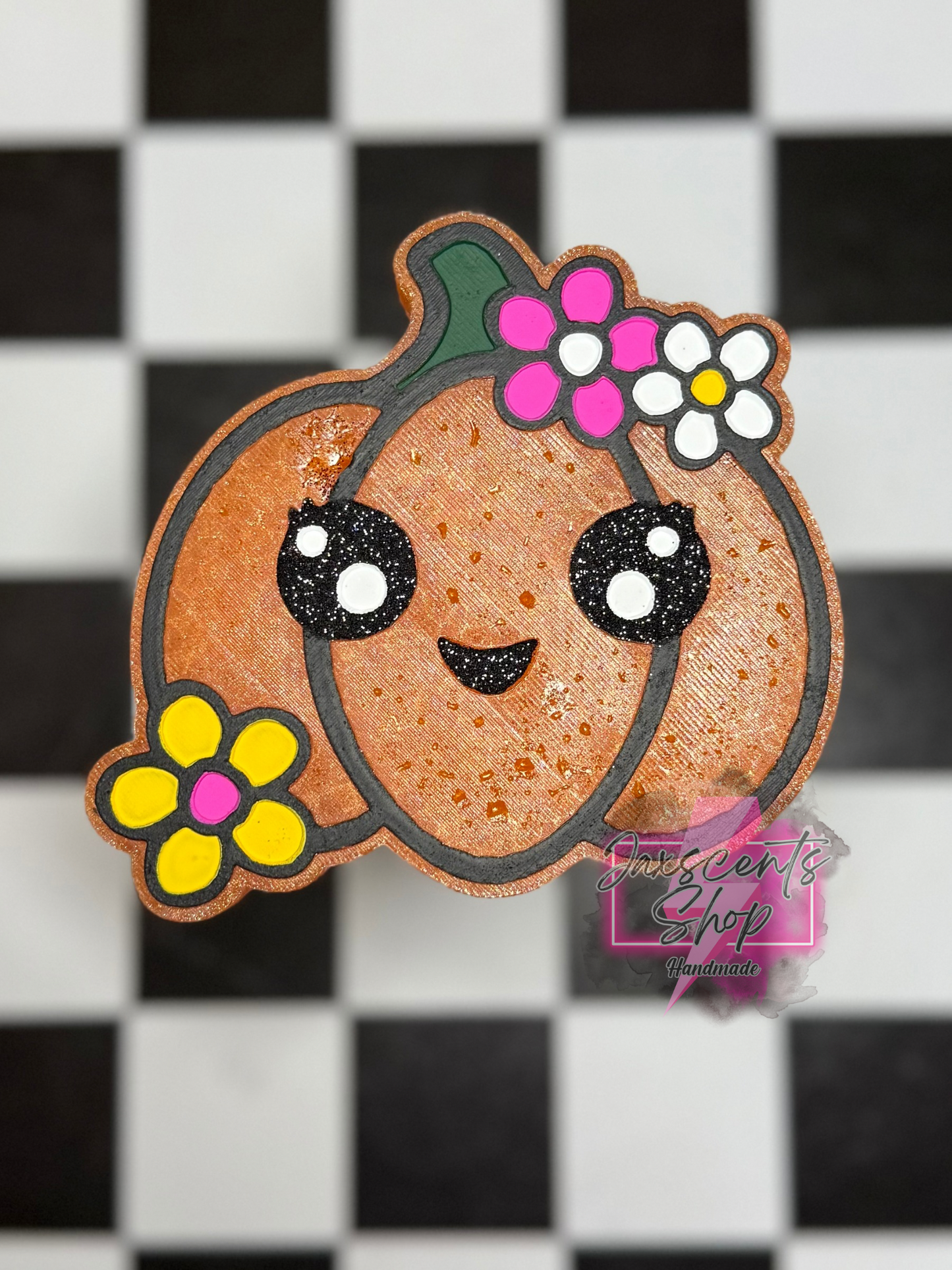 Floral Pumpkin Cutie