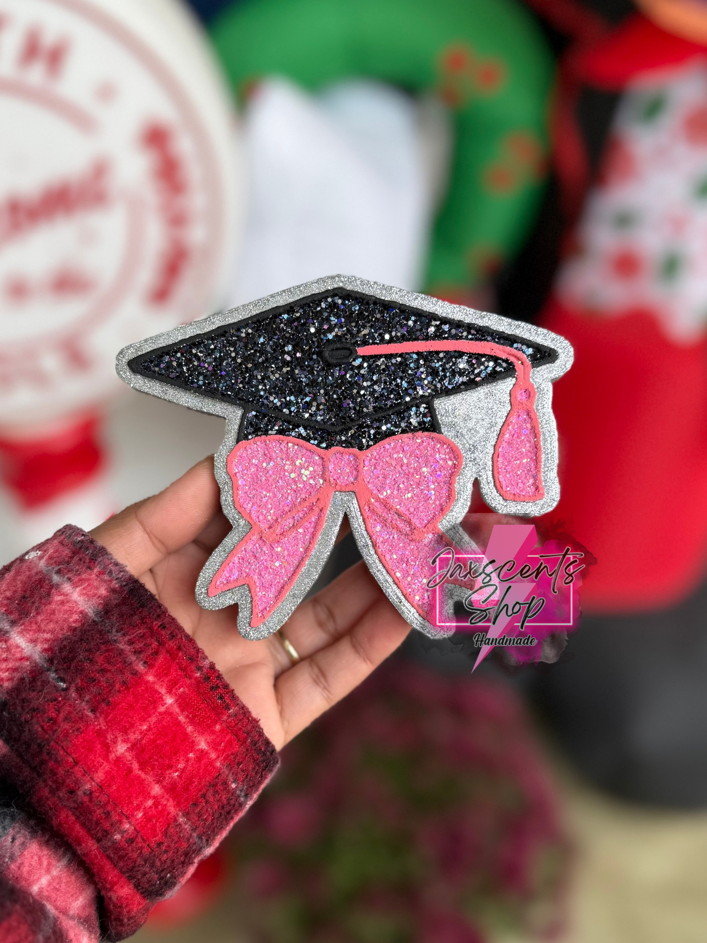 Graduation Cap Bow