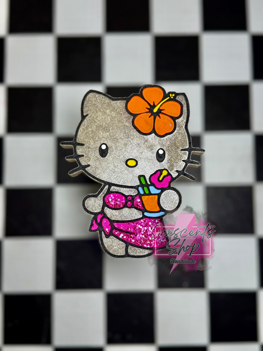 Hibiscus Kitty on Vacation