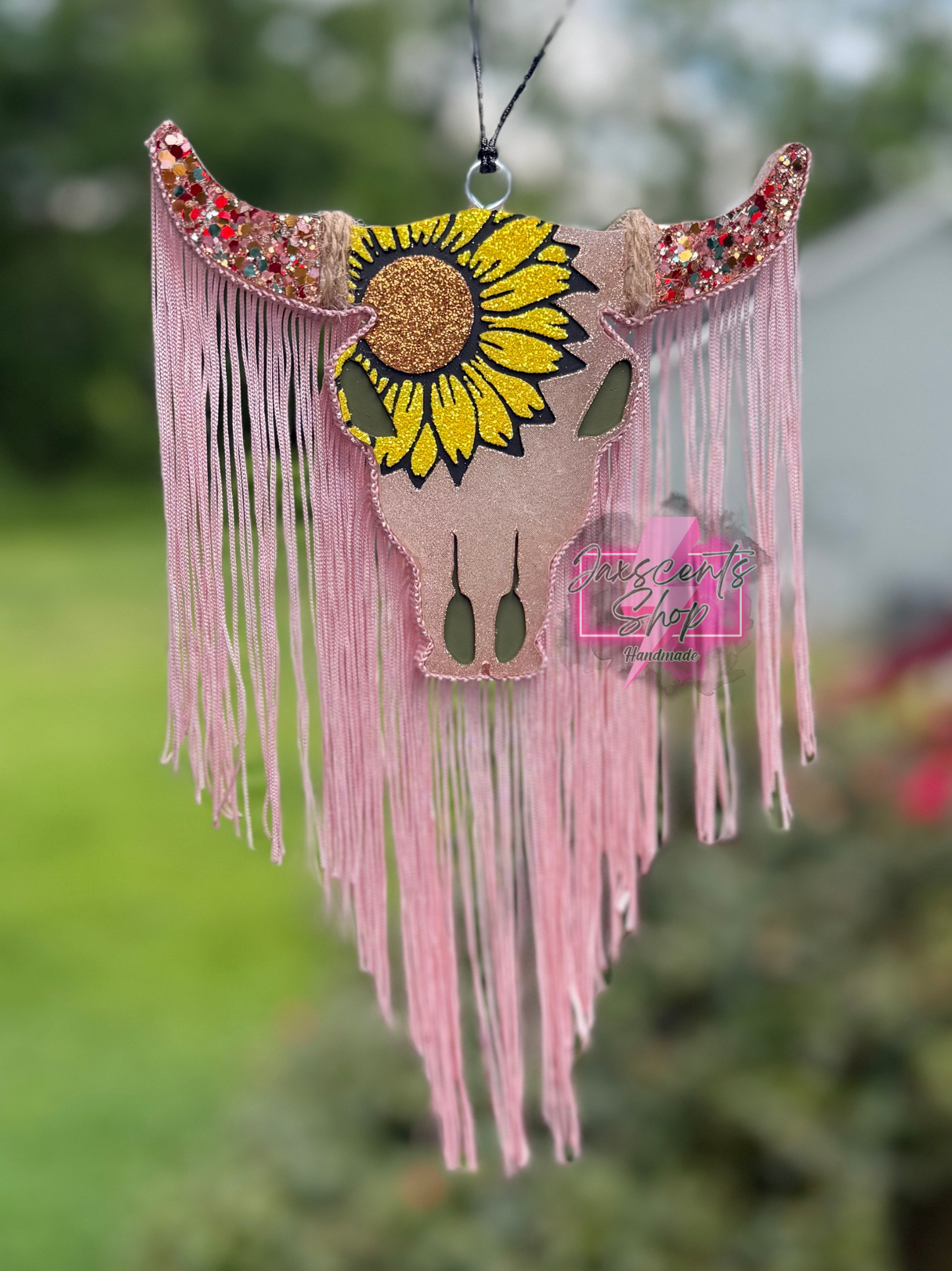 Sunflower Bull Skull