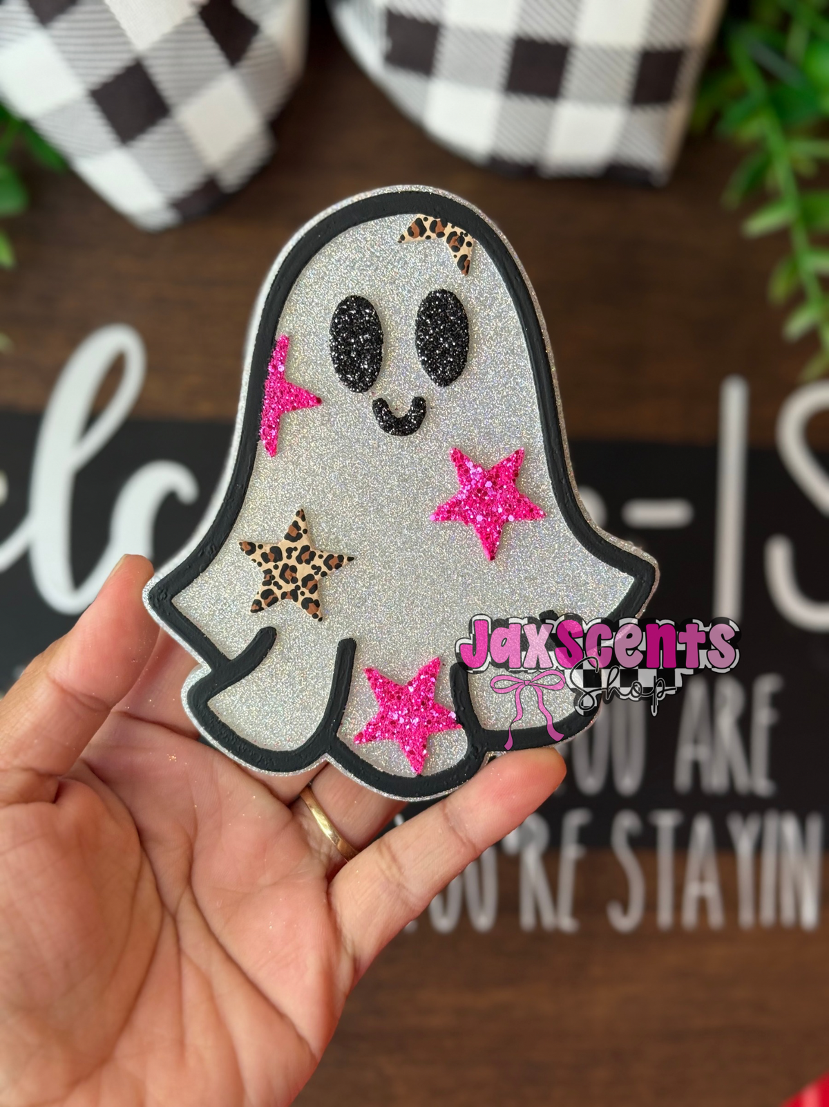 Ghost Stars Car Freshie