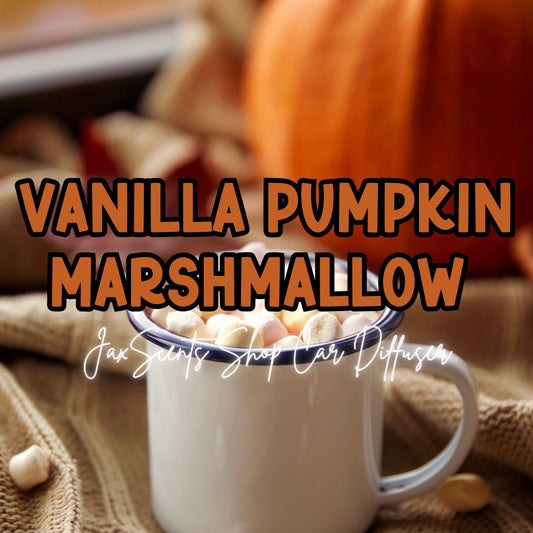 Vanilla Pumpkin Marshmallow Car Diffuser