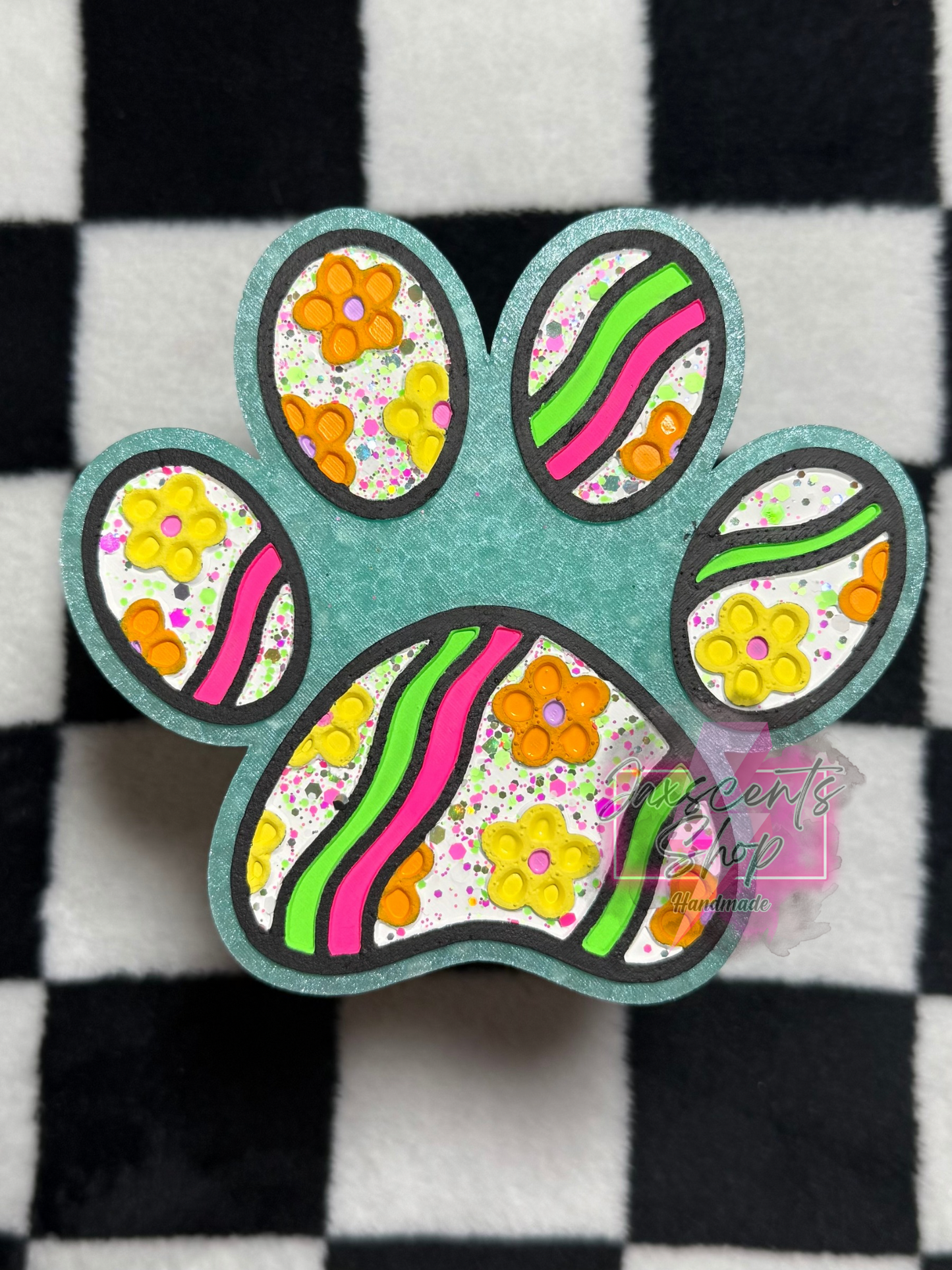 Groovy Paw Print