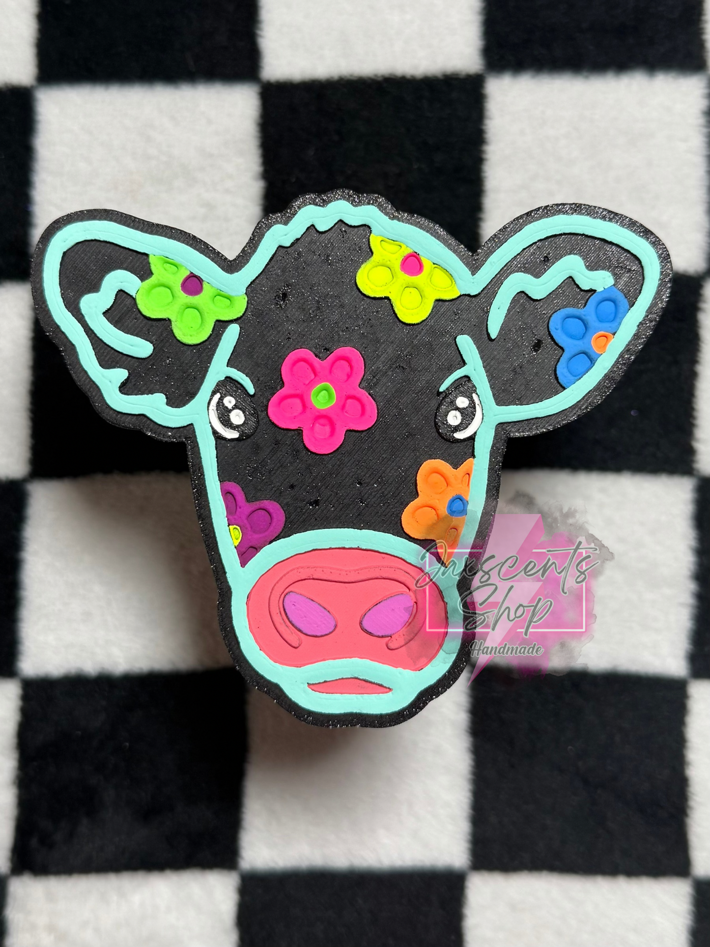 Groovy Cow Head