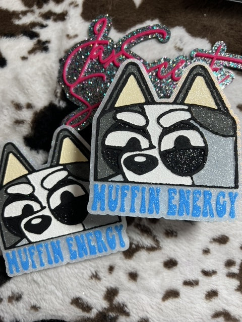 Grey dog energy