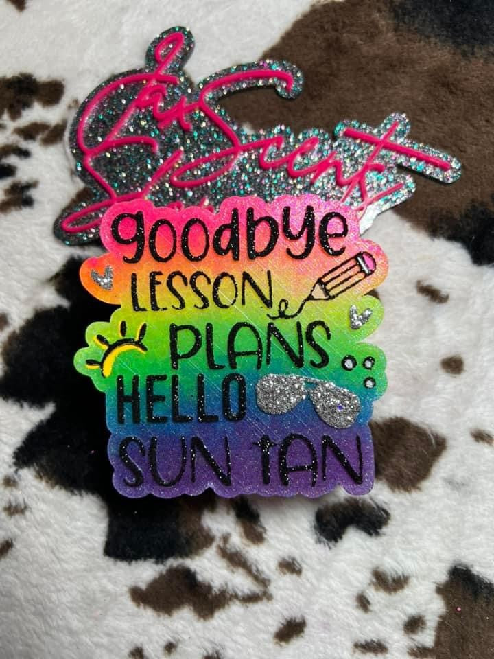 Goodbye lesson plans