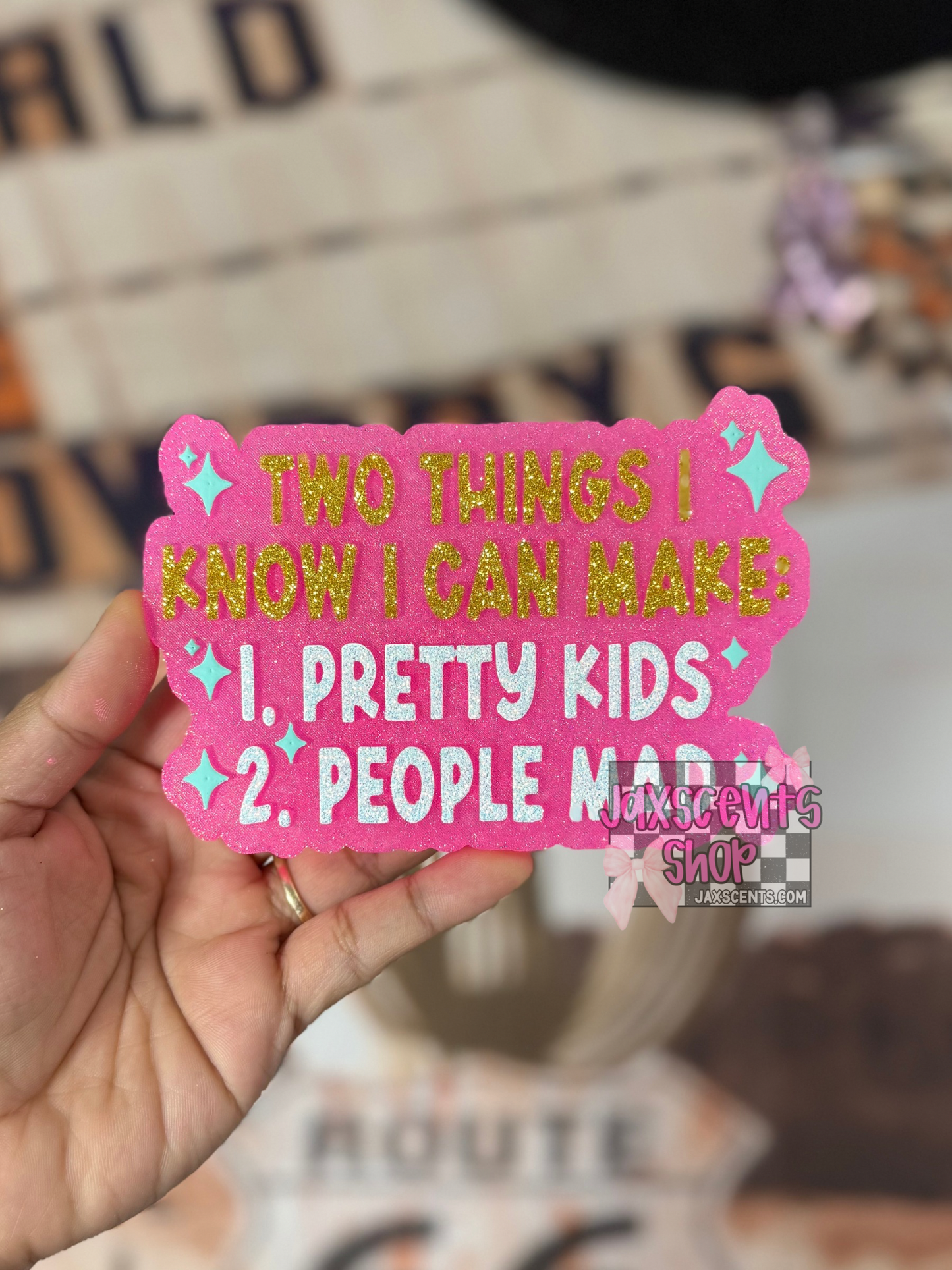 Two Things I Know I Can Make Car Freshie