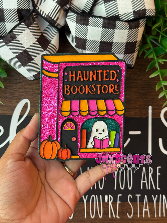 Haunted Bookstore Car Freshie