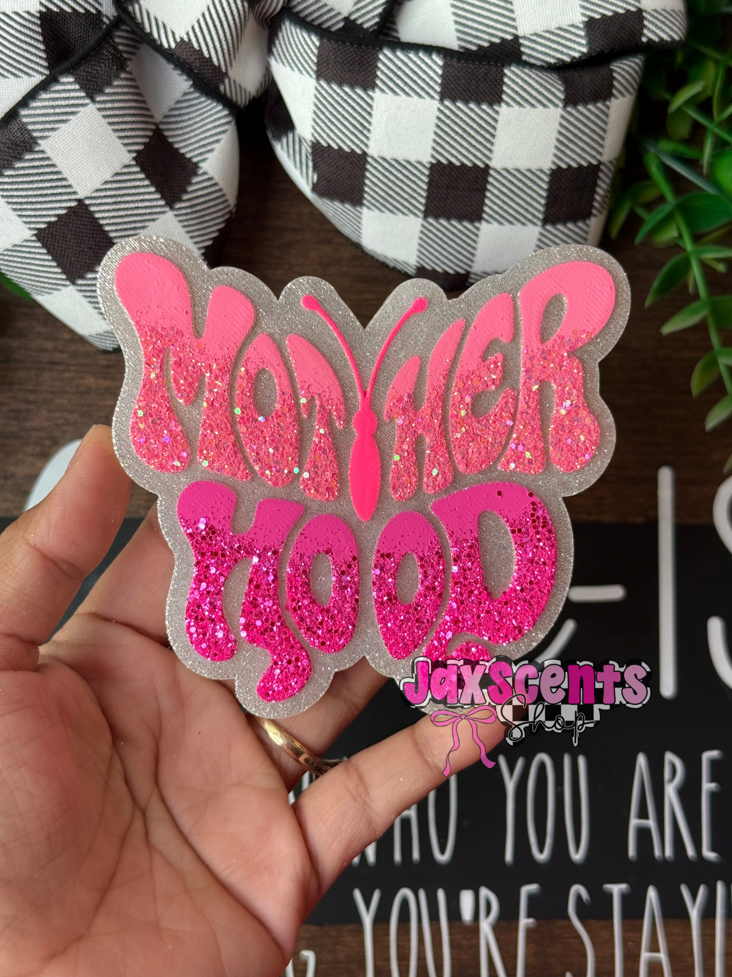 Motherhood Butterfly Car Freshie