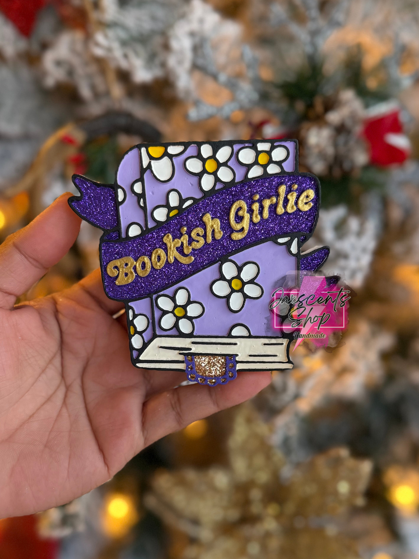 Bookish Girlie Book Car Freshie