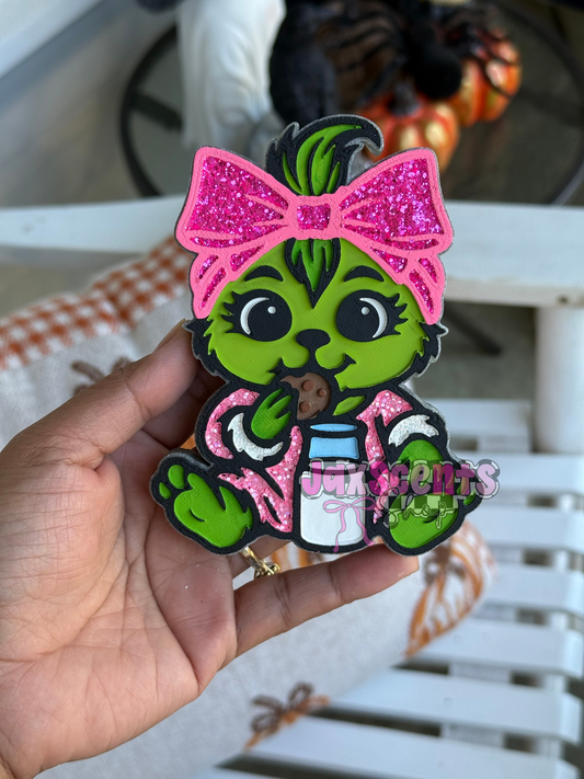Baby Grouch Milk and Cookie Car Freshie
