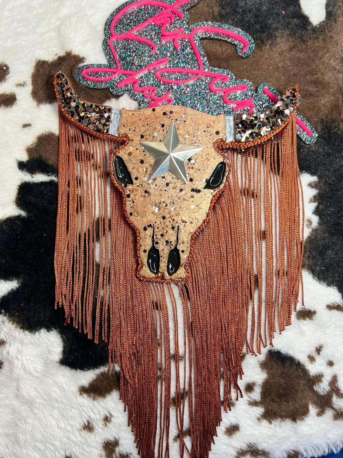 Bull Skull W/ Star