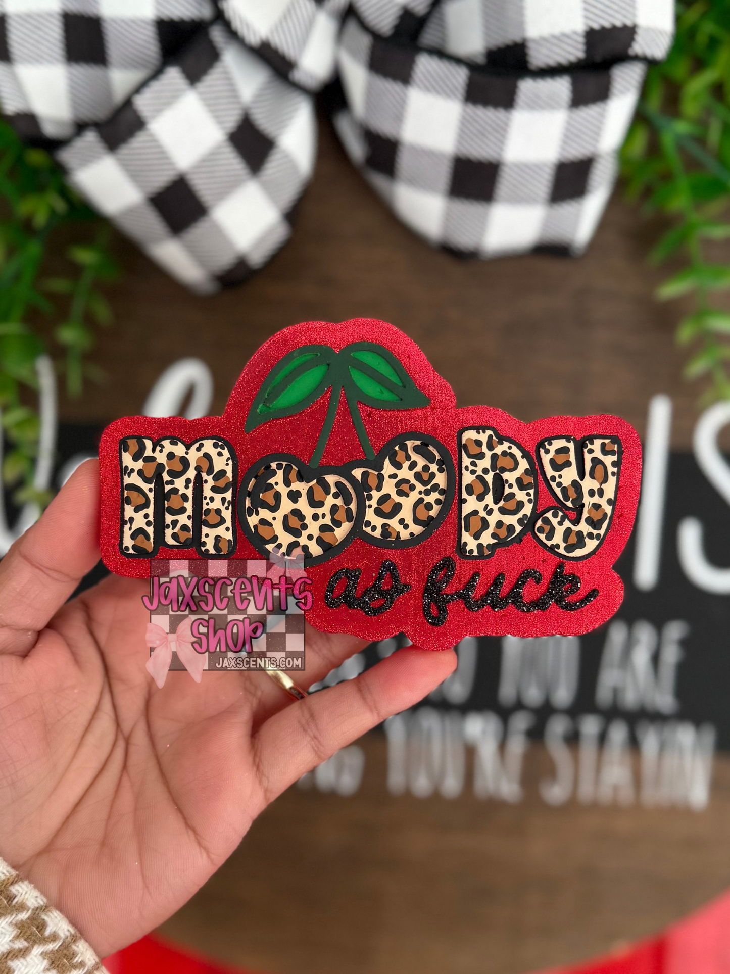 Moody As Fuck Cherries Car Freshie