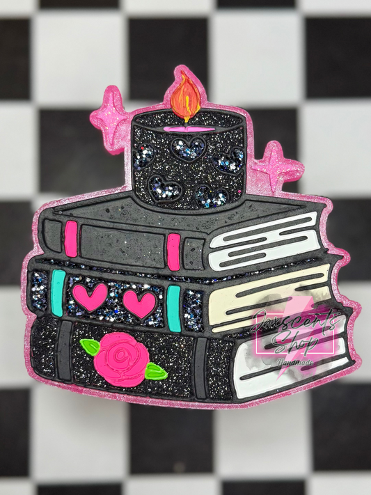 Candle & Books