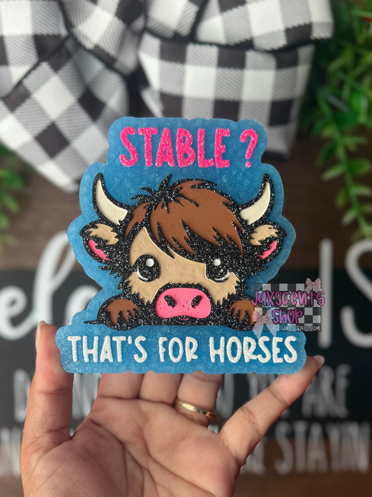 Stable? That’s For Horses Car Freshie