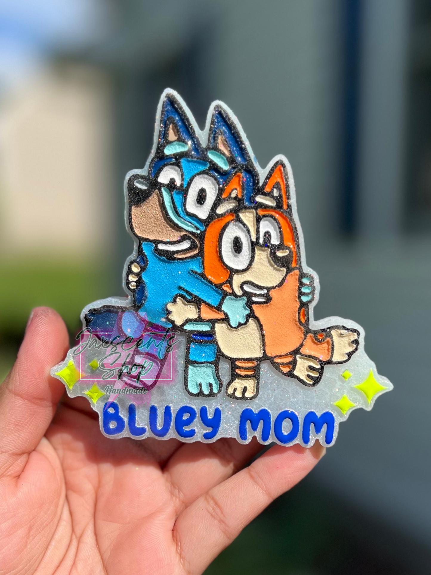 Blue Dog Mom