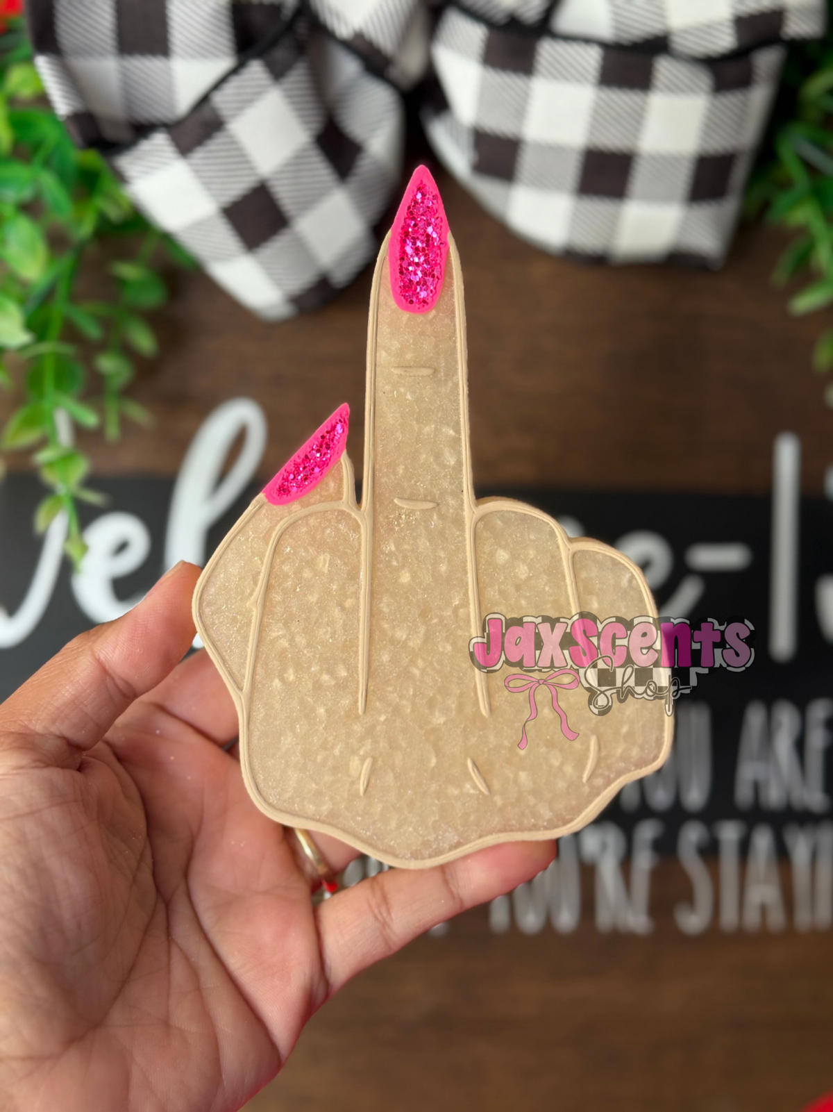 Middle Finger Car Freshie