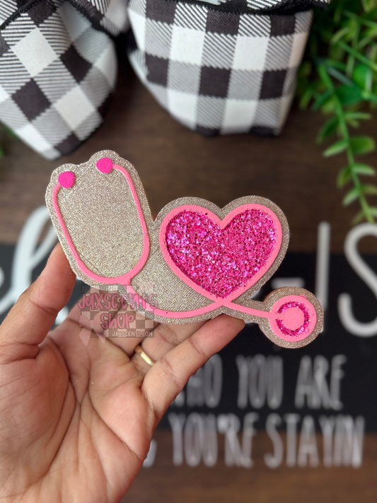 Stethoscope Heart Car Freshie