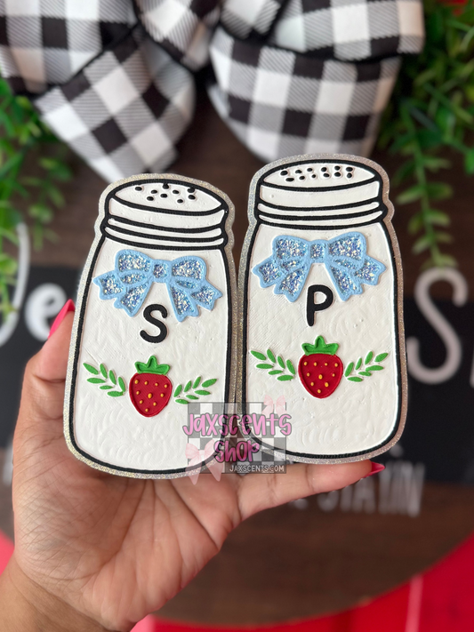 Salt & Pepper Shaker Bestie Car Freshie