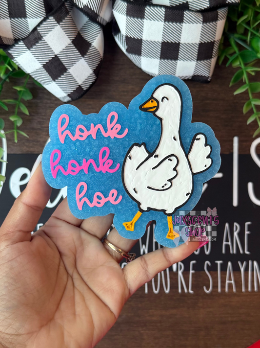 Honk Honk Hoe Goose Car Freshie