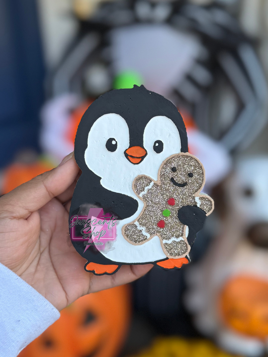 Penguin With Gingerbread