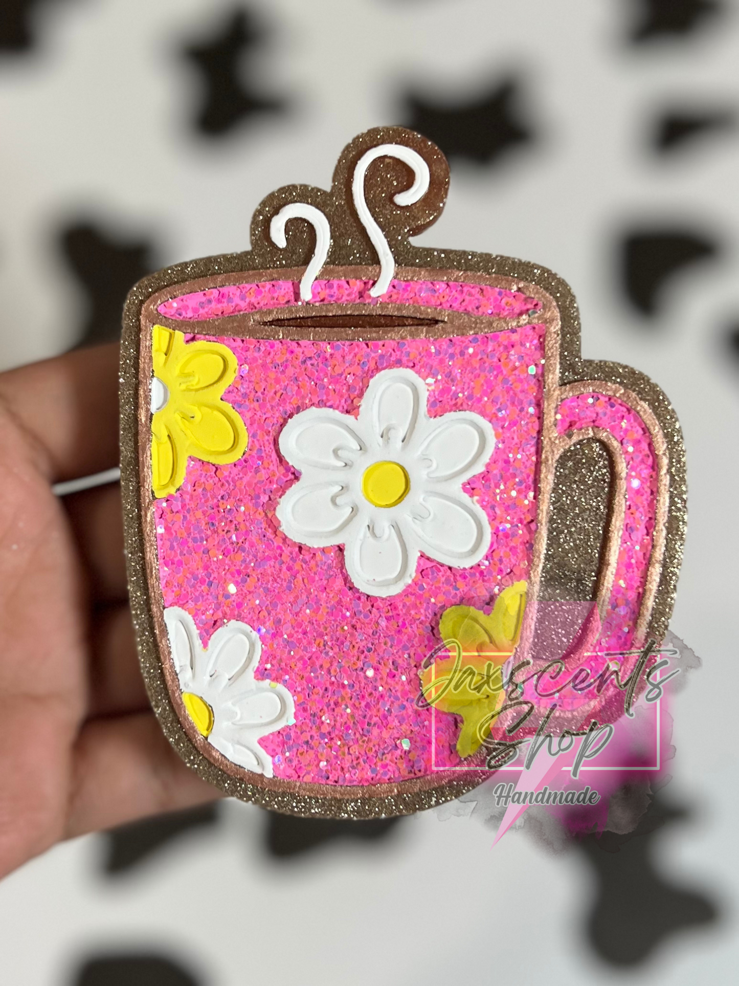 Coffee Mug With Flowers