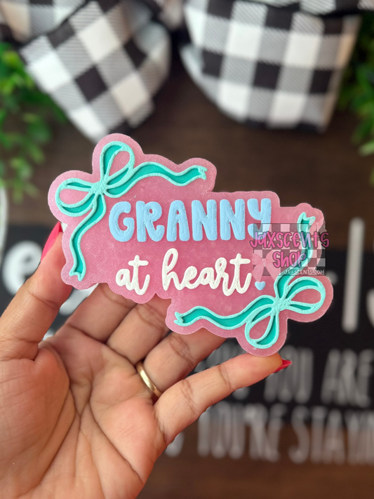 Granny at Heart Car Freshie