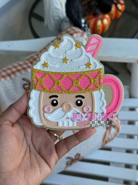 Christmas Nutcracker Mug Car Freshie