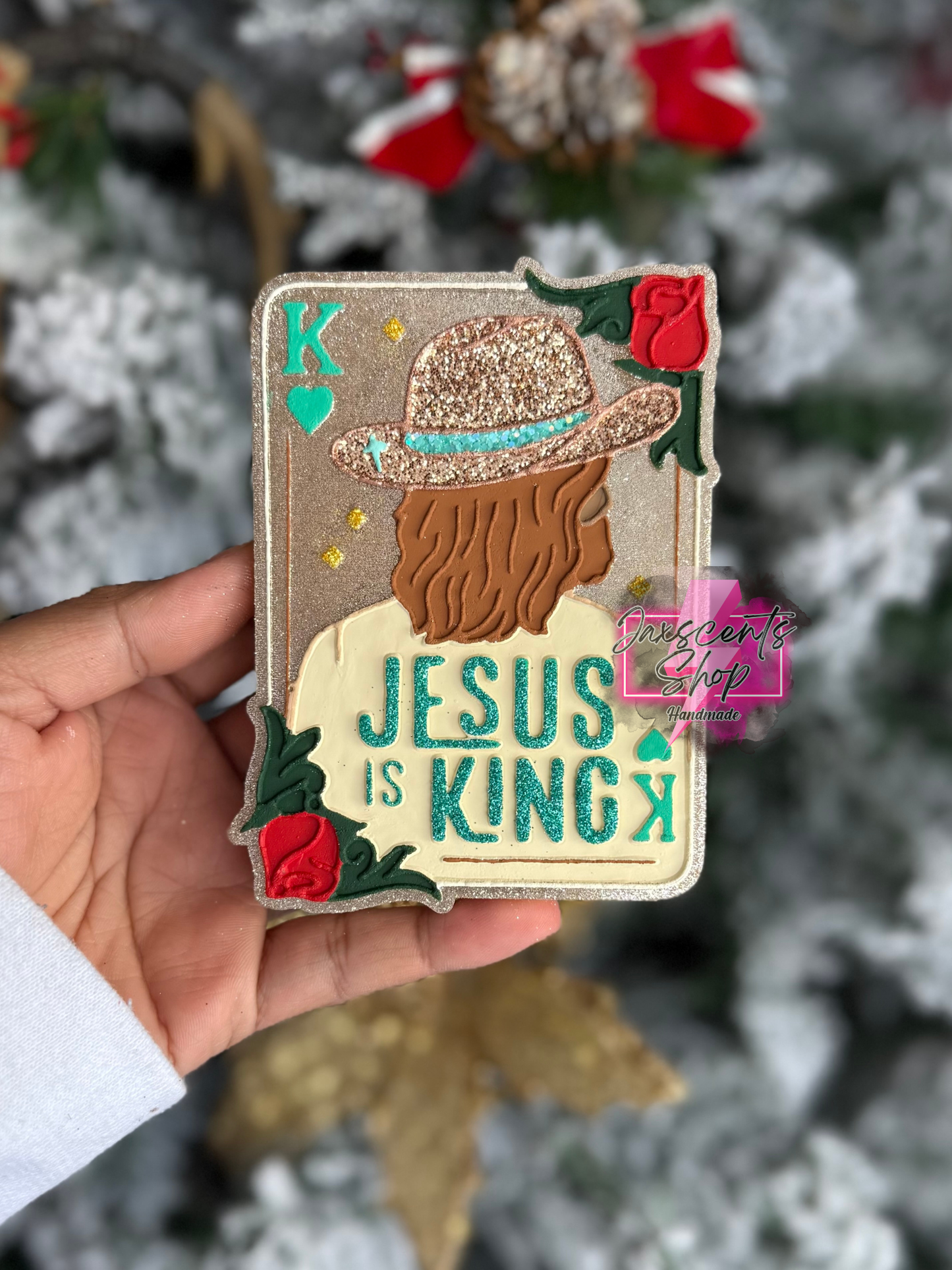 Jesus Is King Card