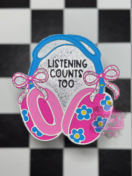 Listening Counts Too