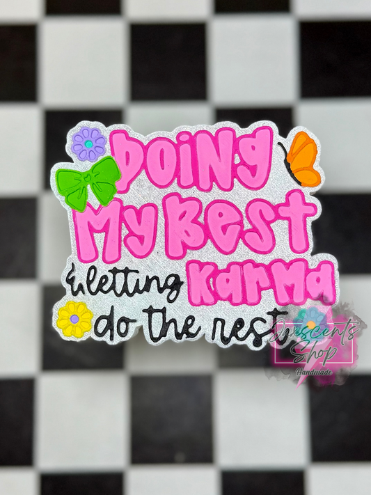 Doing My Best & Letting Karma Do The Rest