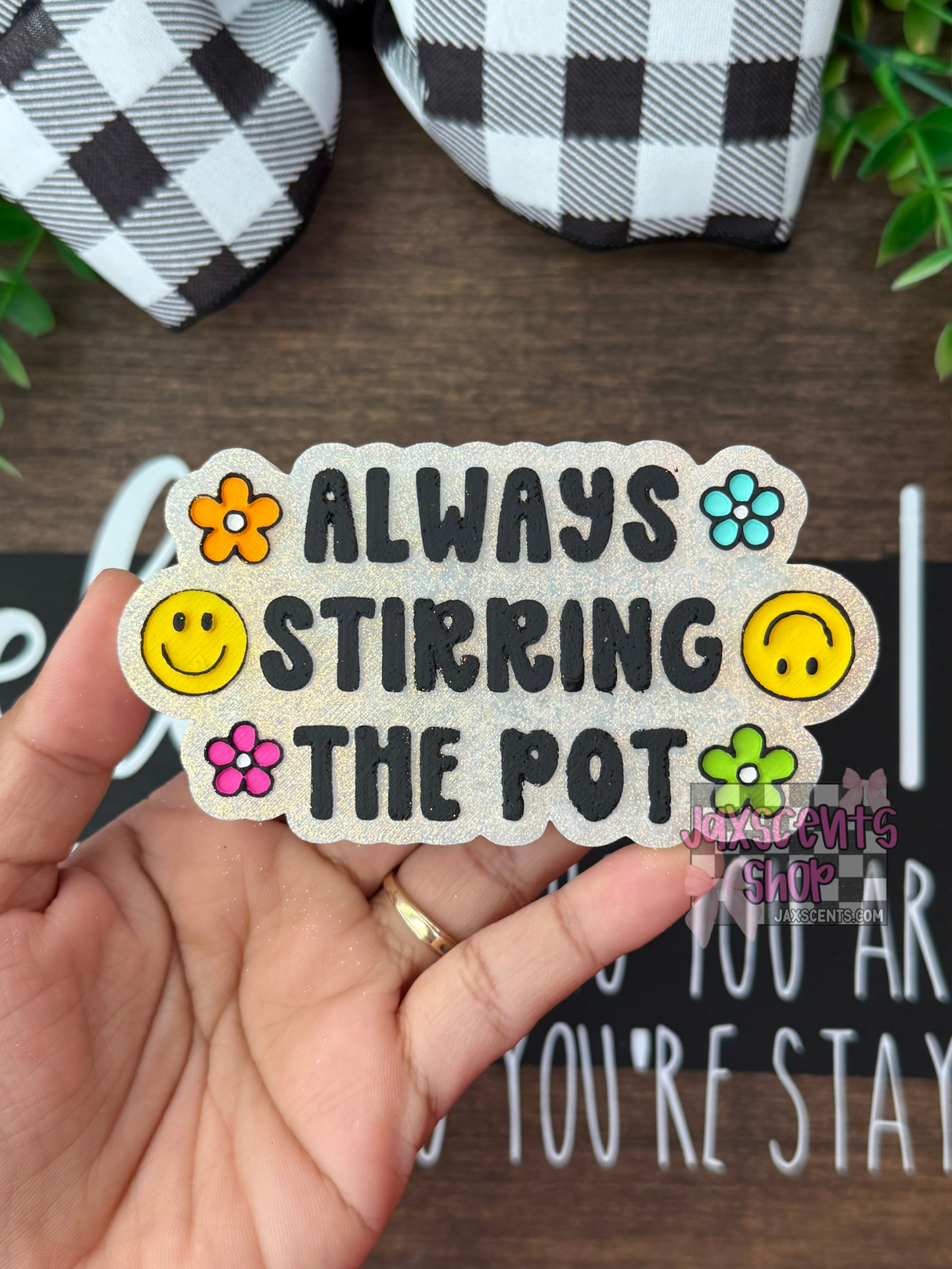 Always Stirring the Pot Car Freshie