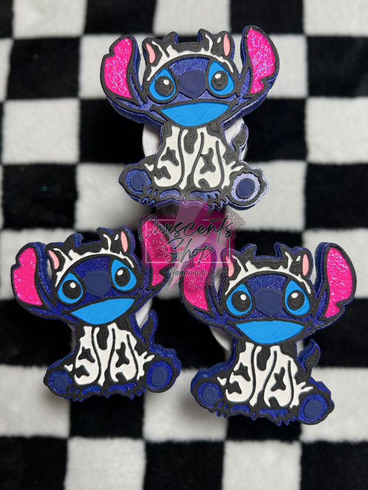 Blue Alien Cow
