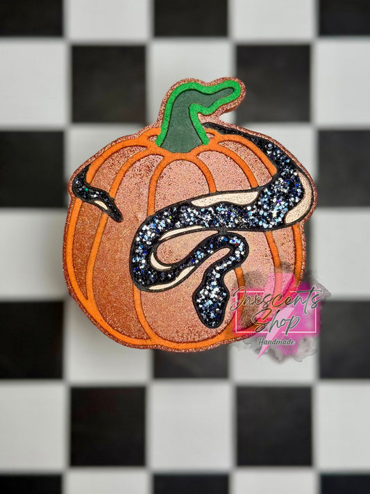 Snake On Pumpkin