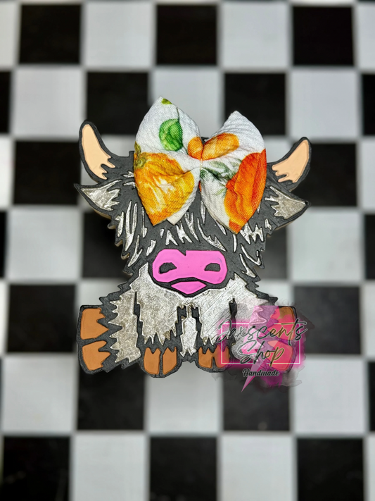 Plain Highland Cow