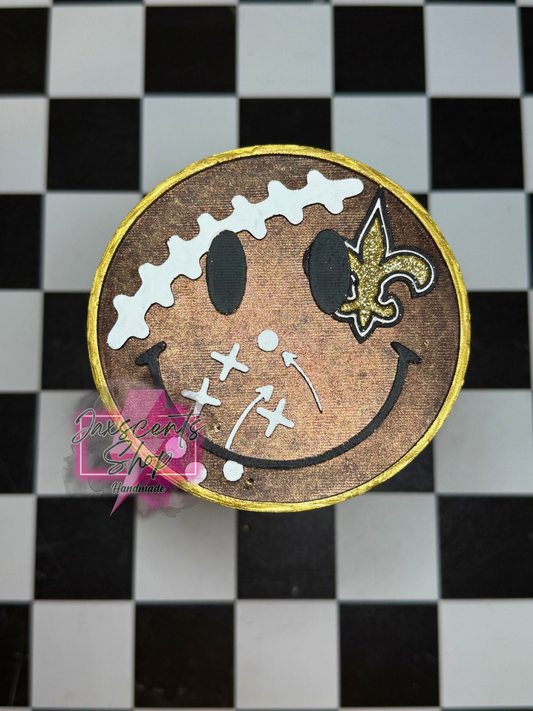 New Orleans Saints Football Smiley