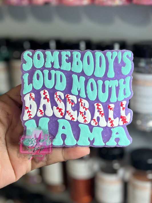 Somebody’s Loud Mouth Baseball Mama