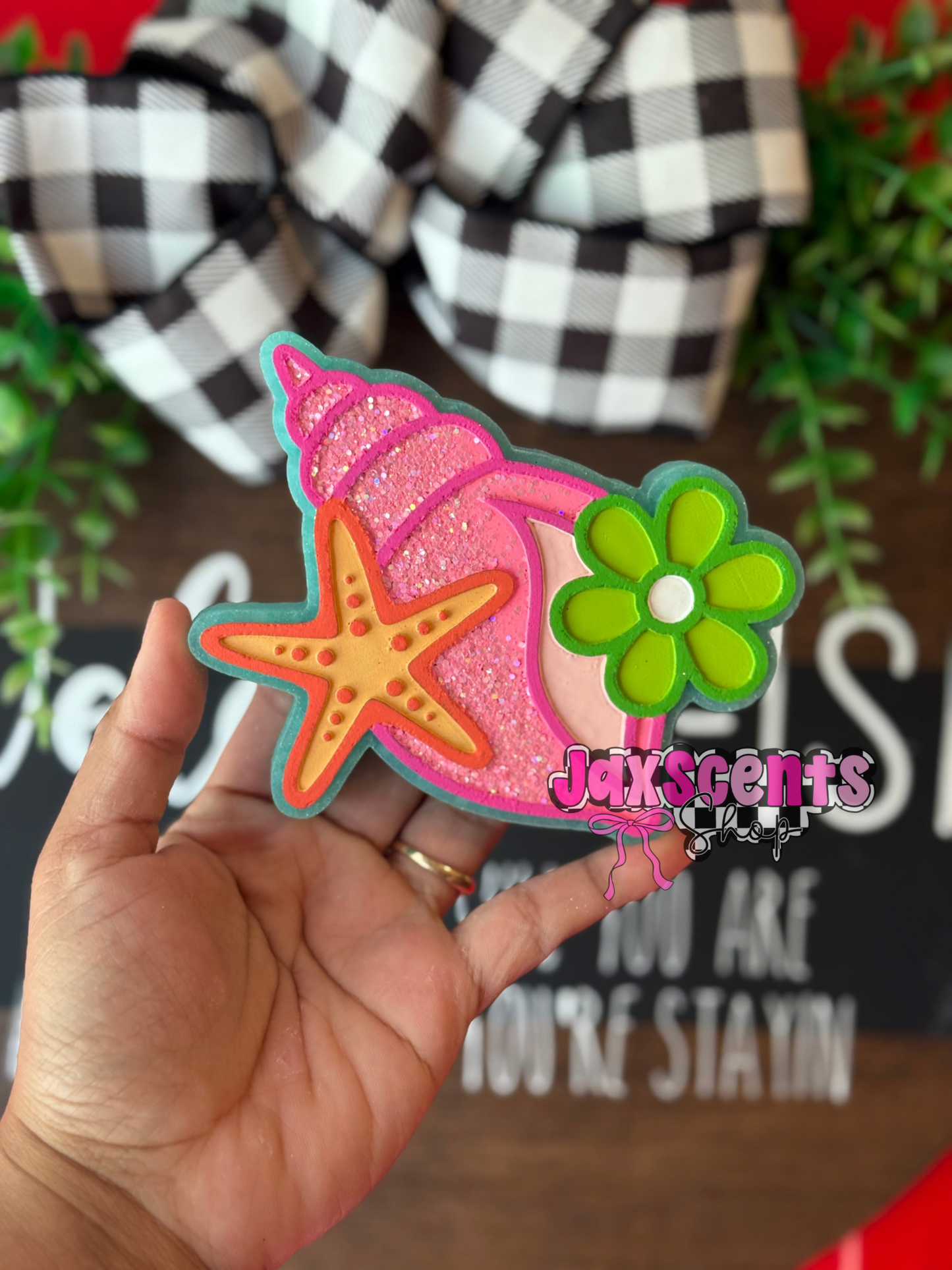 Seashell Starfish Car Freshie