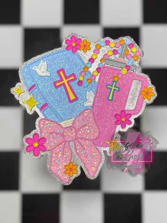 Bible, Tumbler & Rosary