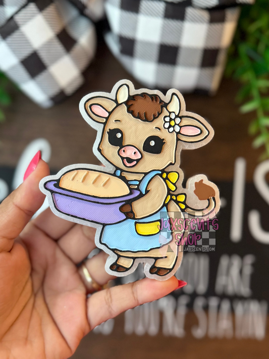 Sourdough Granny Cow Car Freshie