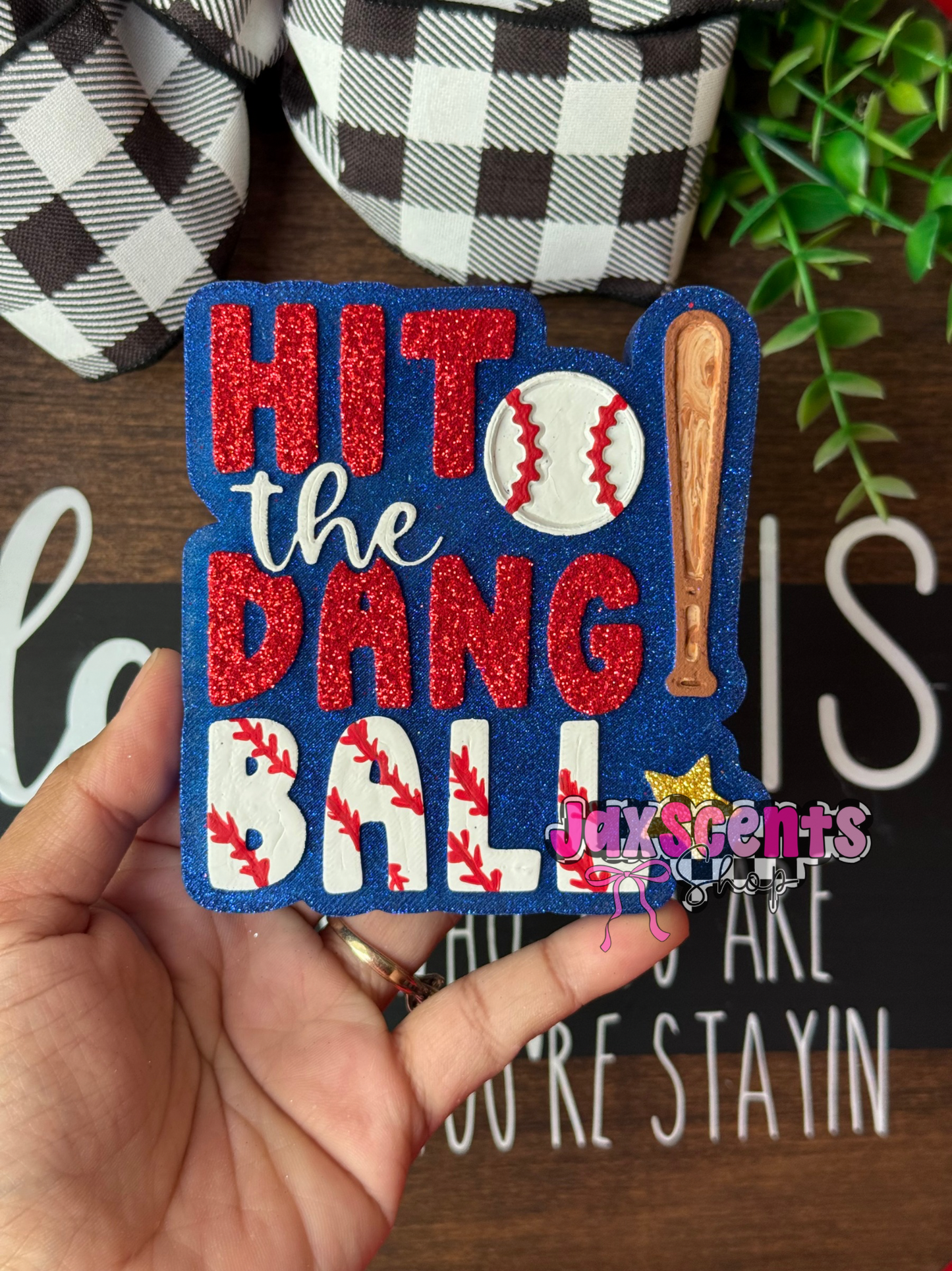 Hit The Dang Ball Car Freshie