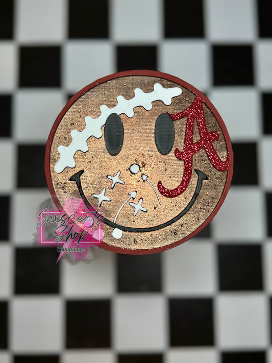Alabama Crimson Tide Football Smiley
