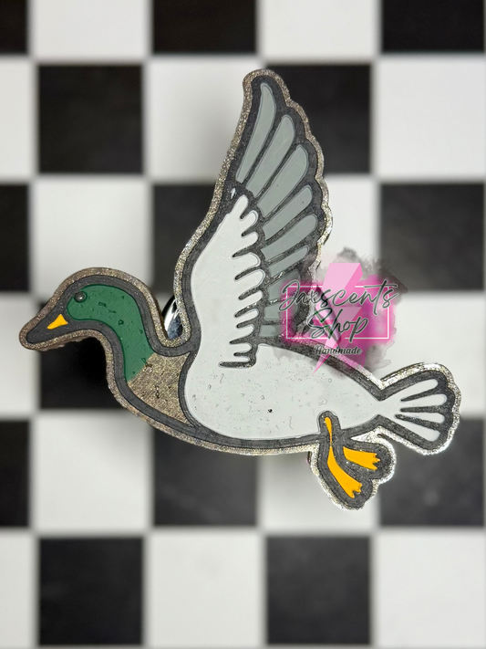 Flying Mallard Duck