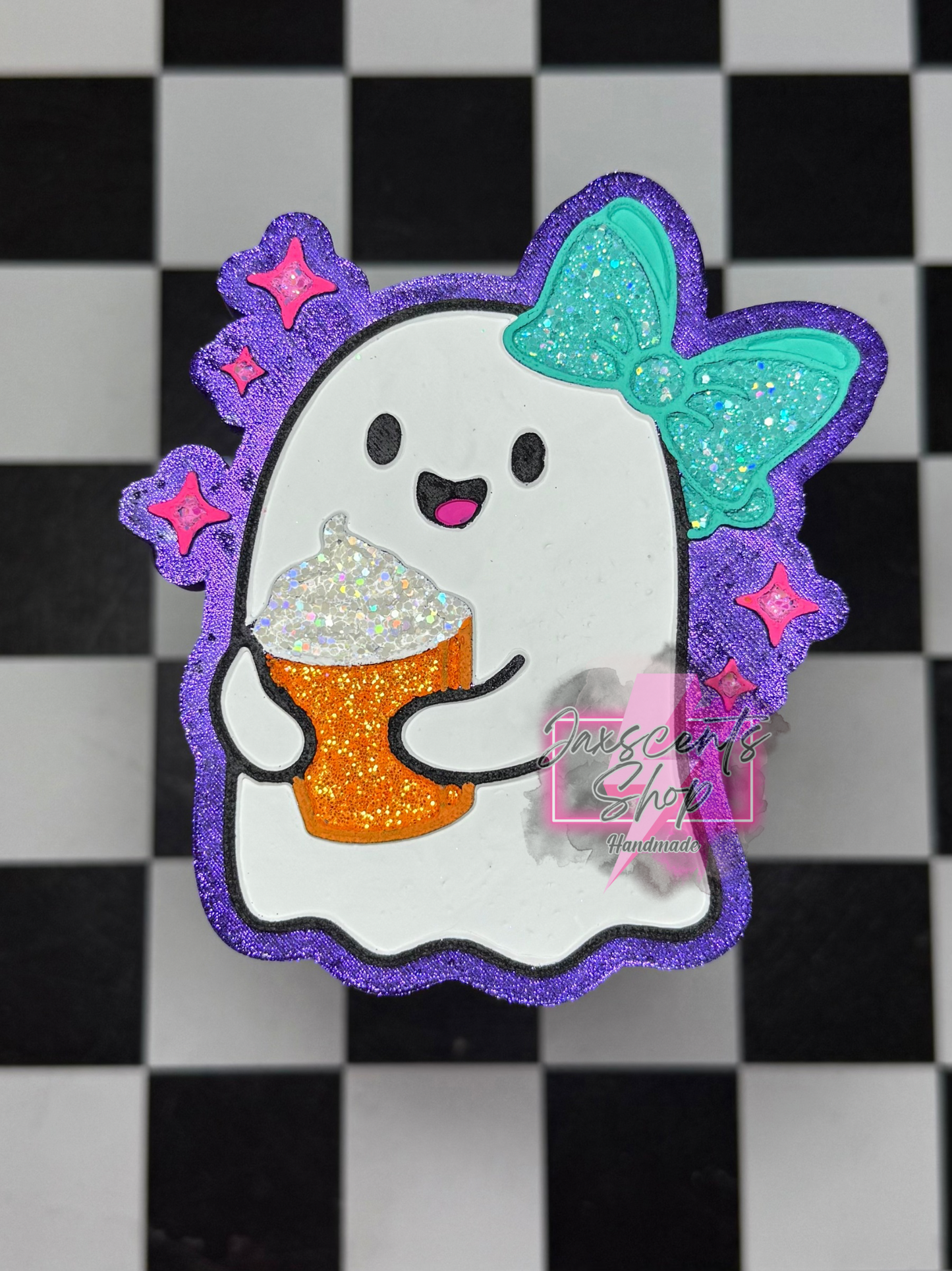 Bow and Latte Ghost