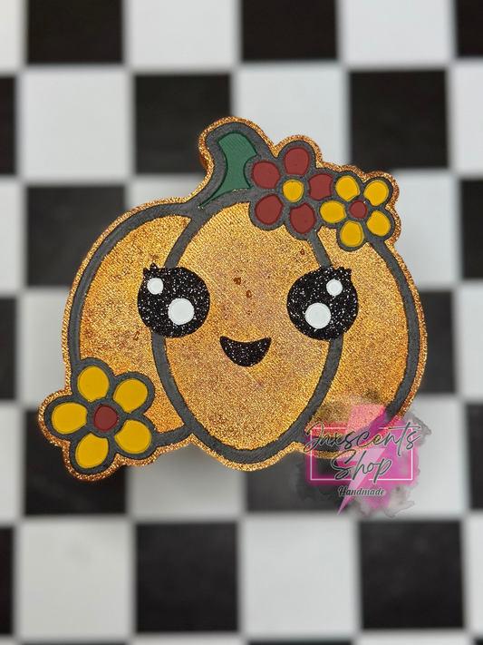 Floral Pumpkin Cutie