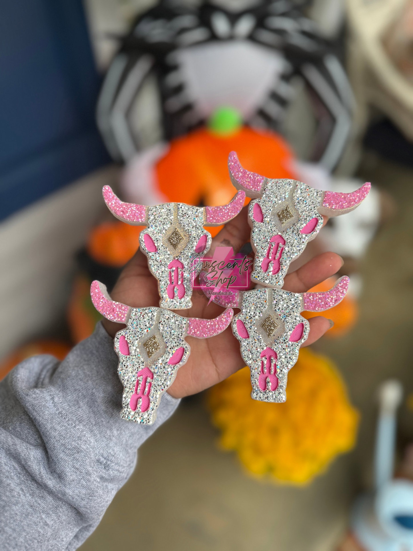 Bull Skull VENT CLIPS