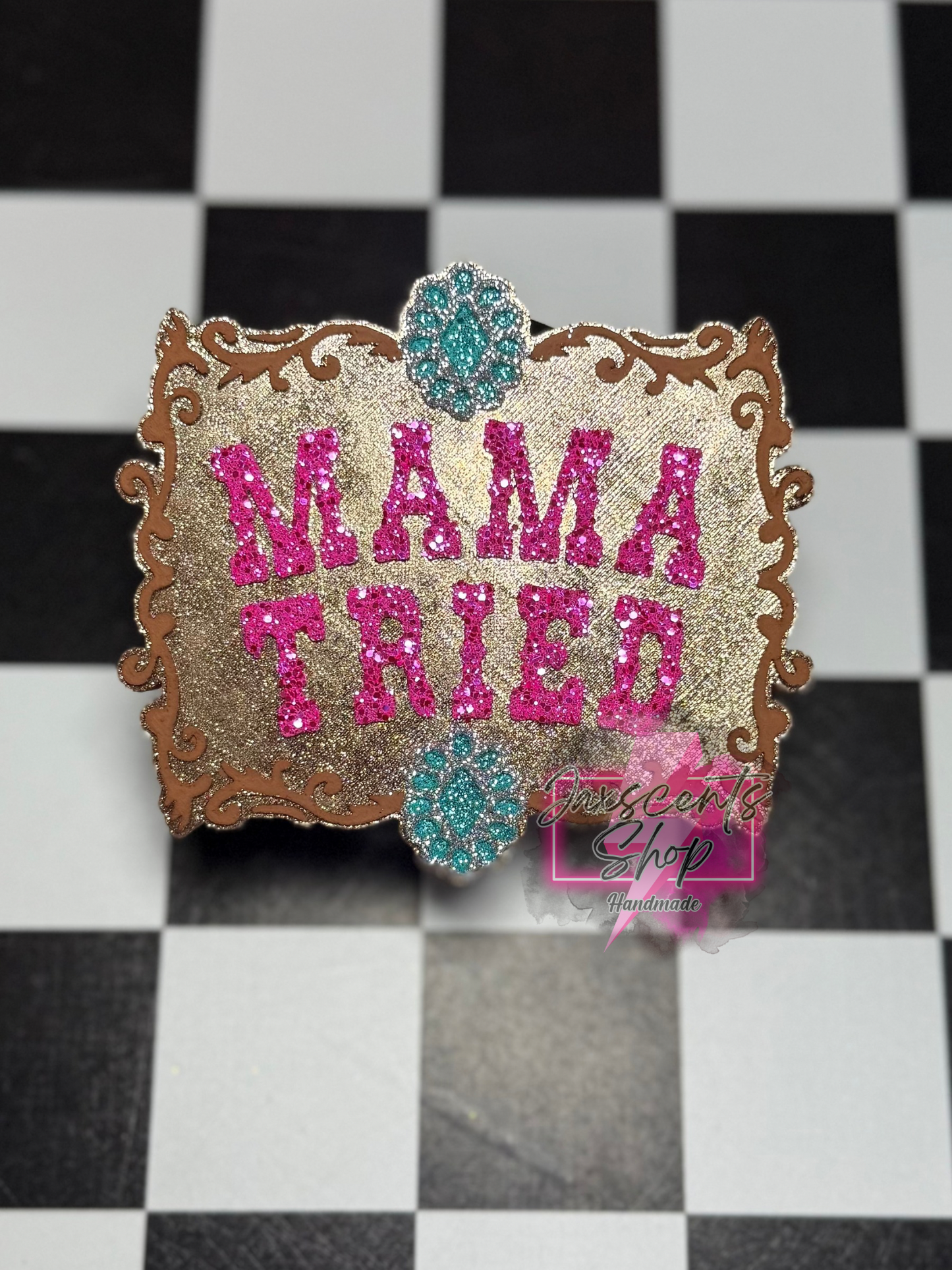 Mama Tried Tooled Leather