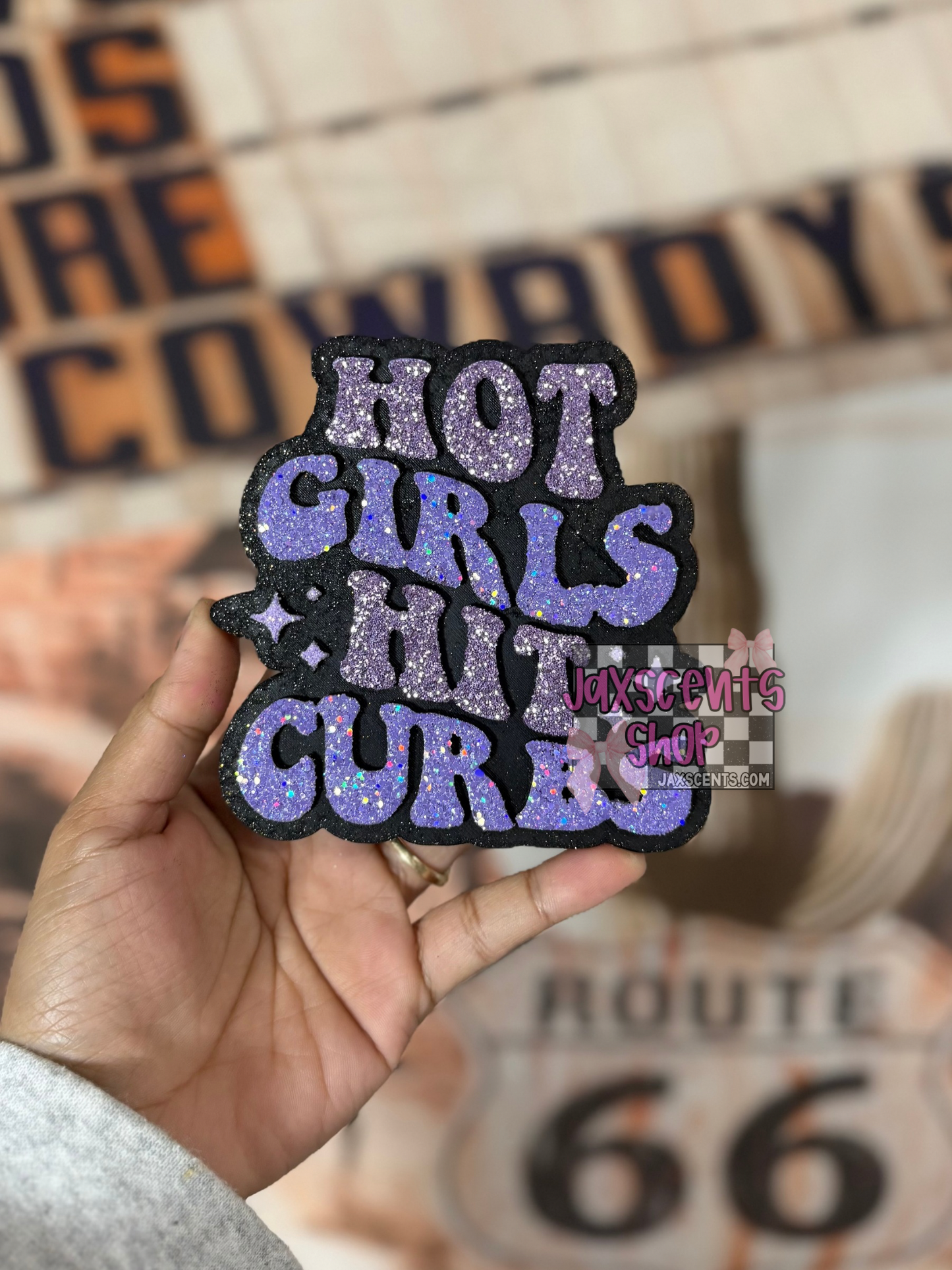 Hot Girls Hit Curbs Car Freshie